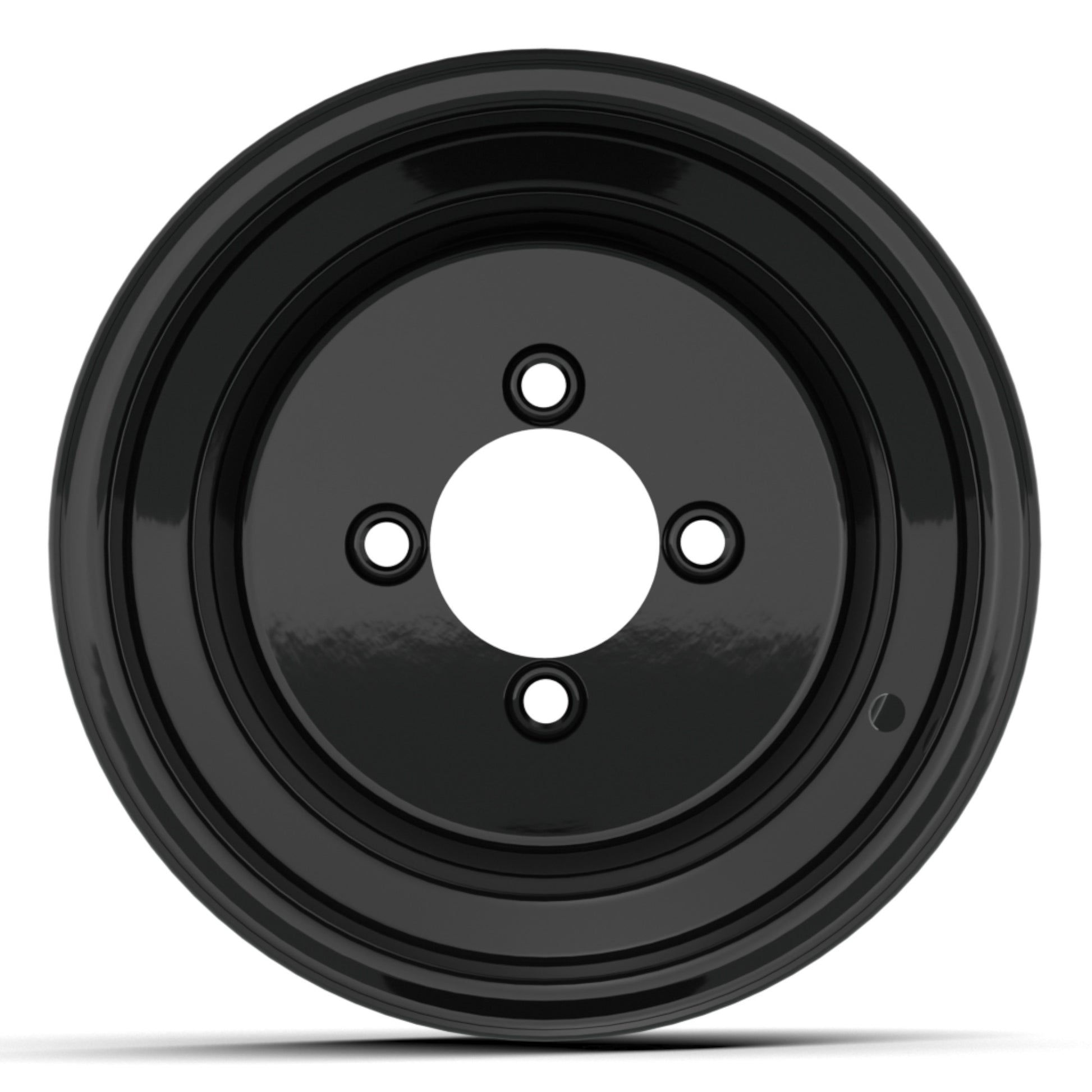10″ Matte Black Steel Wheel (3:5 Offset)