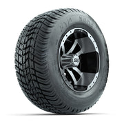 Set of (4) 10 in GTW Storm Trooper Wheels with 205/50-10 Mamba Street Tires
