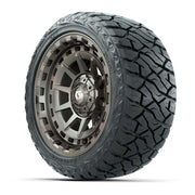 GTW Barricade Satin Bronze 14 in Wheels with 23x10.00-R14 Ma - 3/4 view