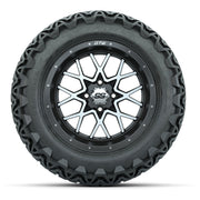 Set of (4) 14 in GTW Vortex Wheels with 23x10-14 GTW Predato - front view
