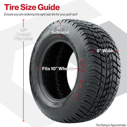 205/50-10 GTW® Mamba Street Tire
