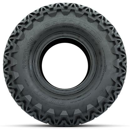 Predator 22 inch GTW golf cart A/T tire - size: 22x11-10