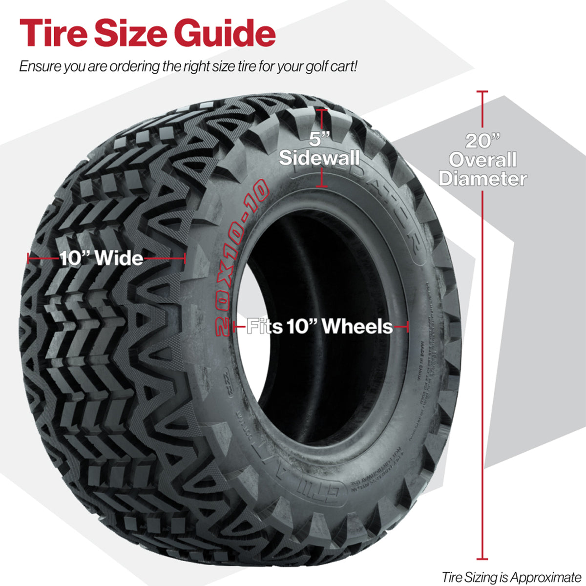 20x10-10 GTW® Predator A/T Tire