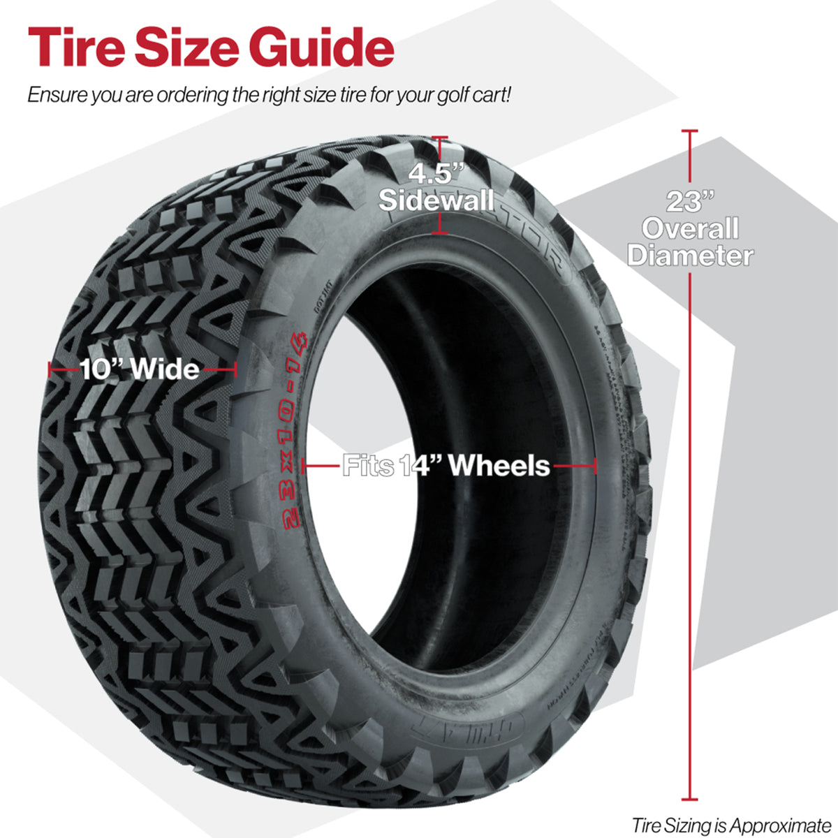 23x10-14 GTW® Predator A/T Tire