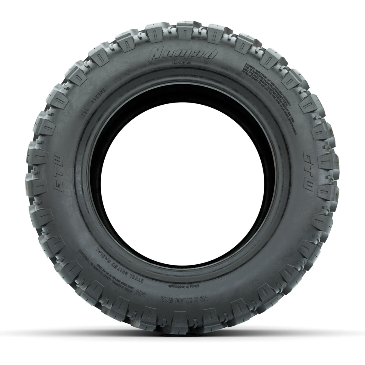 22x11-R12 GTW® Nomad Steel Belted All Terrain Tire