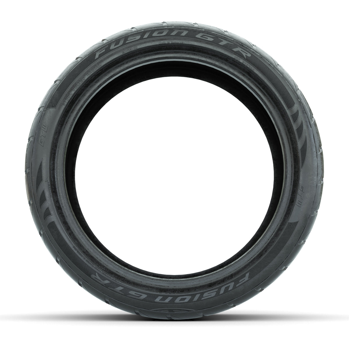 Fusion 22 inch GTW golf cart steel belted street tire - 215/40-R15