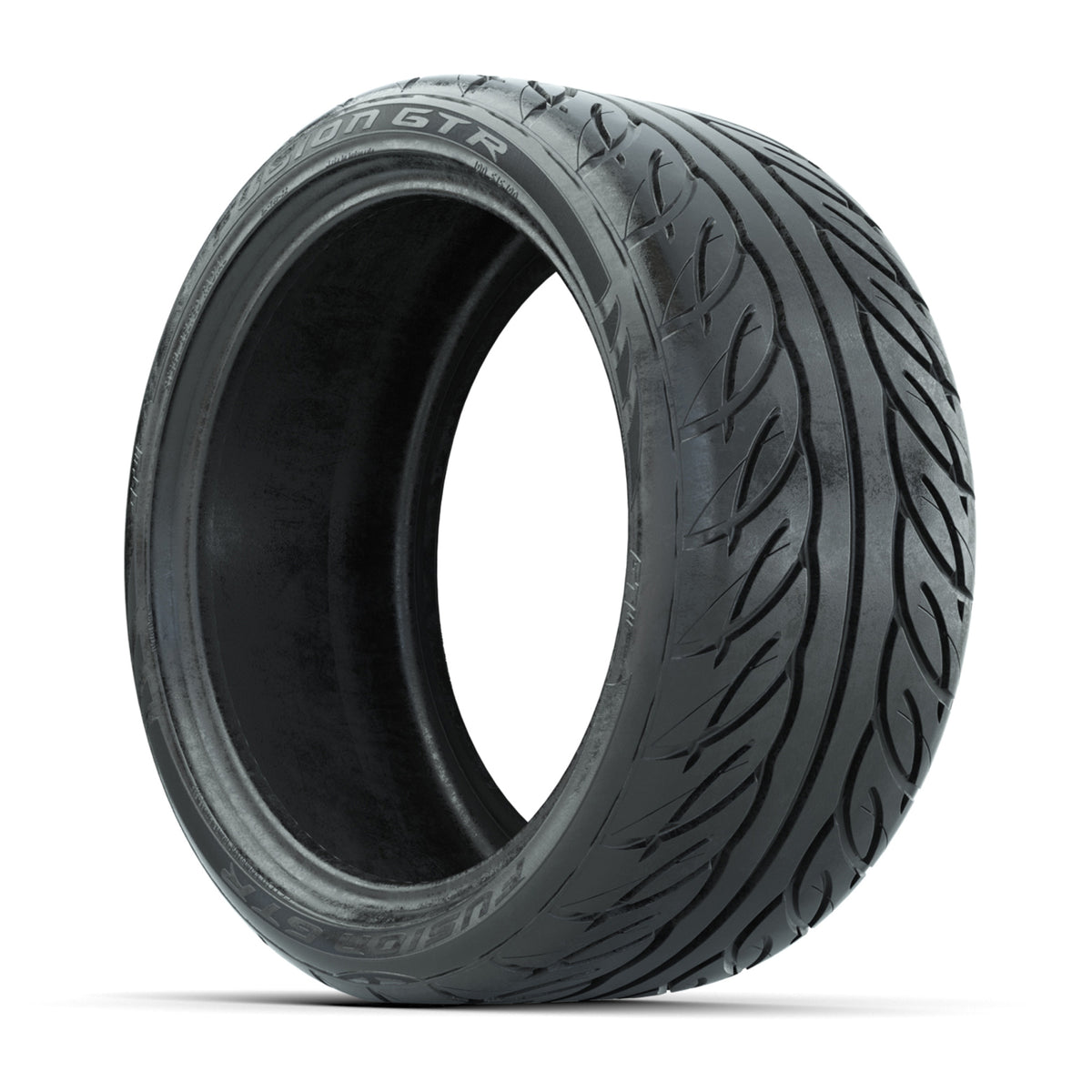 Fusion 22 inch GTW golf cart steel belted street tire - 215/40-R15
