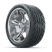Set of (4) 14 in GTW Godfather Wheels with 205/40-R14 Fusion - 3/4 view