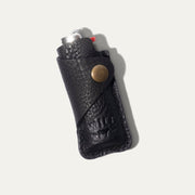 Leather Cover with Lighter