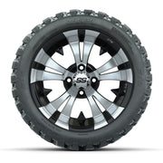 Set of (4) 14 in GTW Vampire Wheels with 23x10-14 GTW Nomad  - front view