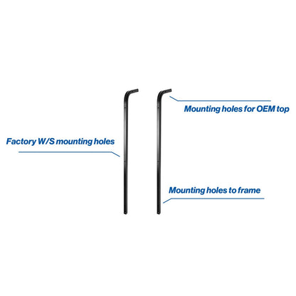 1in Front Strut Set for Yamaha Drive2 (Fits 2017-Up)