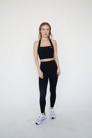 I Am Wonderful High Rise Black Legging