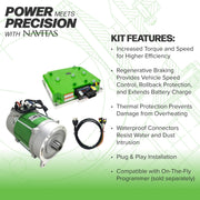 Columbia Par Car 600A 4KW Navitas DC to AC Conversion Kit with On-the-Fly Programmer