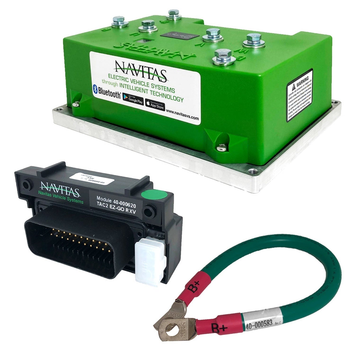 Navitas 440 Amp TAC2 Controller Upgrade for EZGO RXV Elite with Factory Samsung Lithium Batteries