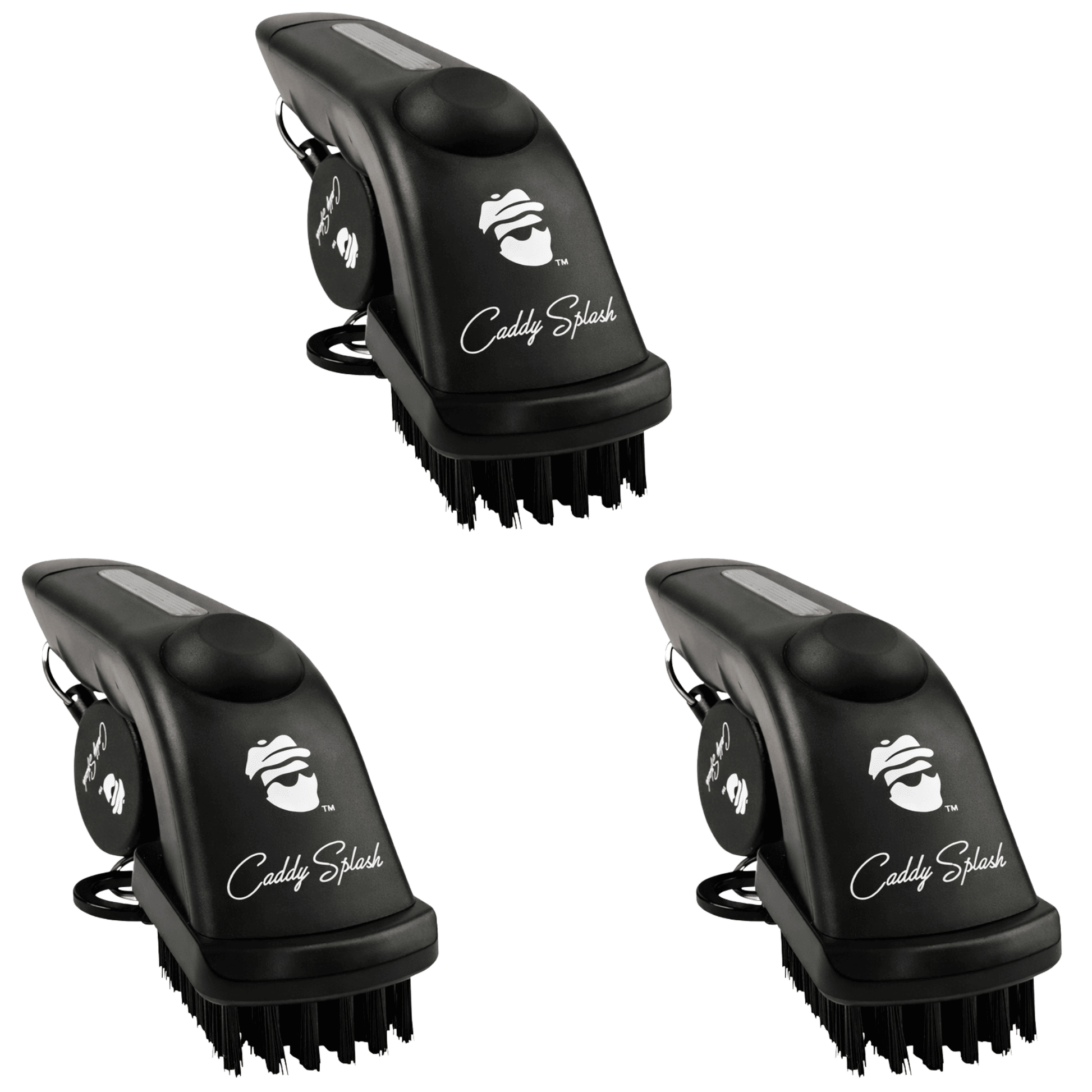 Golf Club Water Brush Pro Cleaner - Black