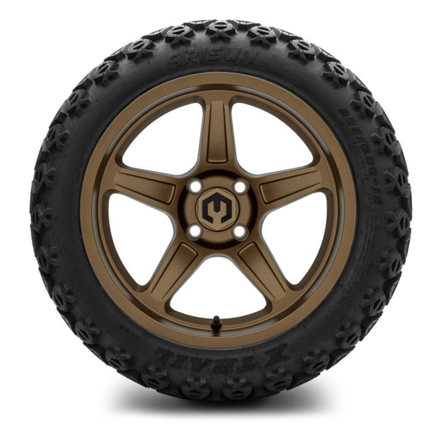 MODZ® 15" Drift Matte Bronze Wheels & Off-Road Tires Combo (Arisun X-Trail All-Terrain 23x10-15)