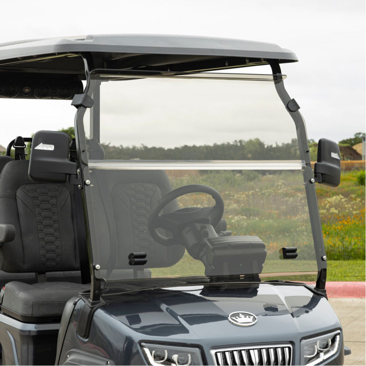 Allshields Evolution D5 Windshield - Clear