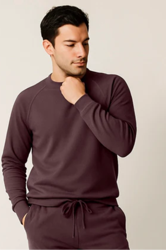 Men's The Ease Pullover - Chestnut