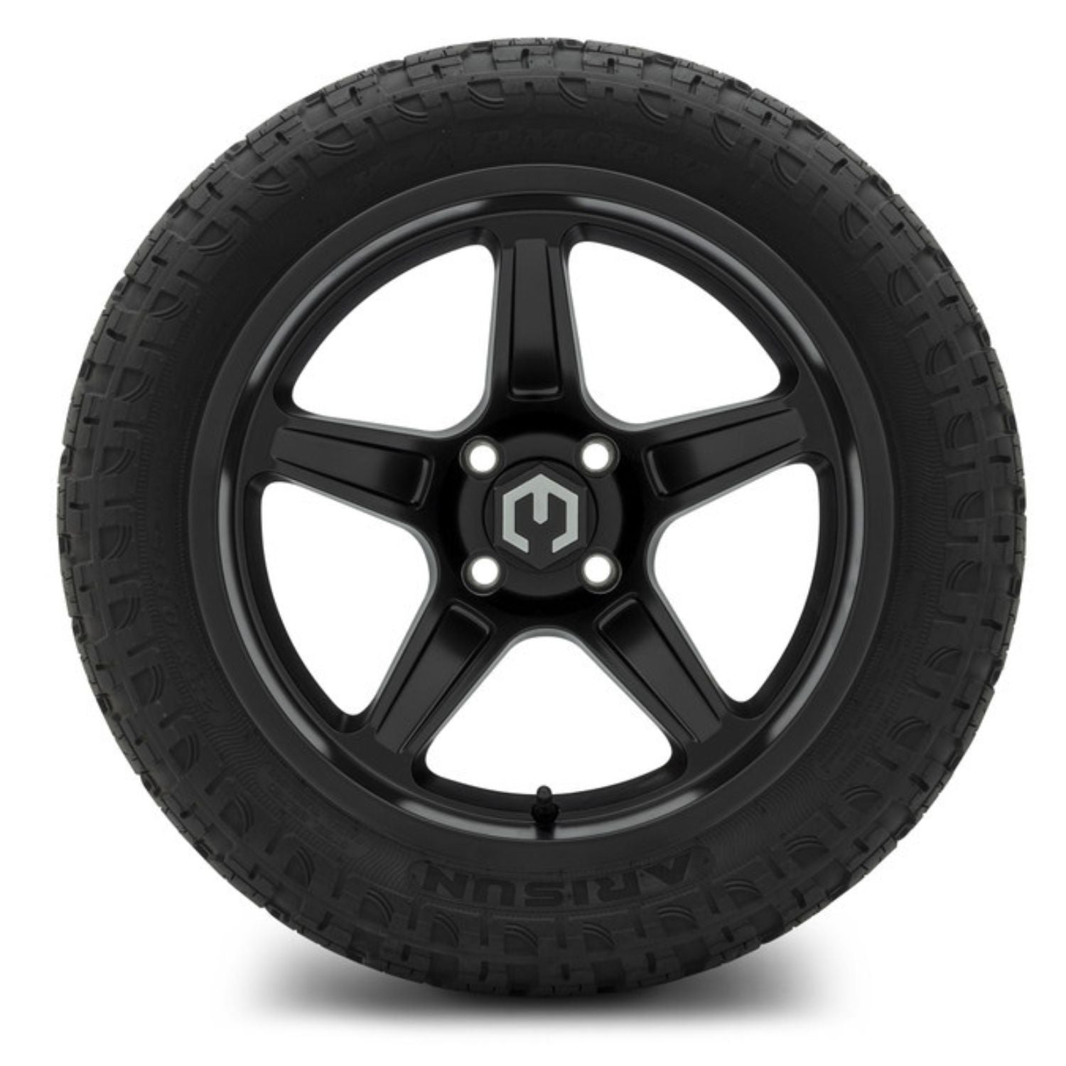 MODZ® 15" Drift Matte Black Wheels & Off-Road Tires Combo (Arisun X-Armory Steel Belted Radial 23x10-15)
