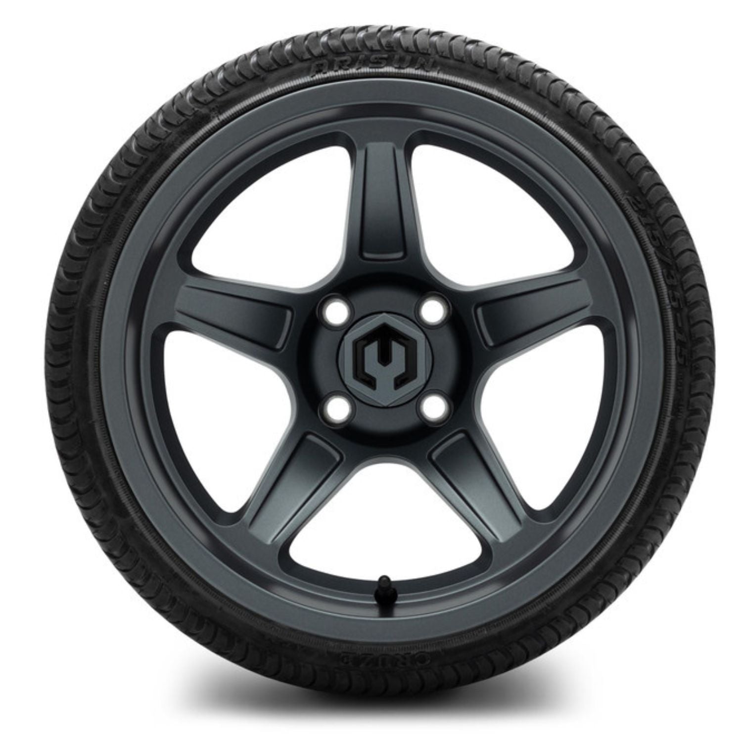MODZ® 15" Drift Gunmetal Wheels & Street Tires Combo (Arisun Cruze 215/35-15)