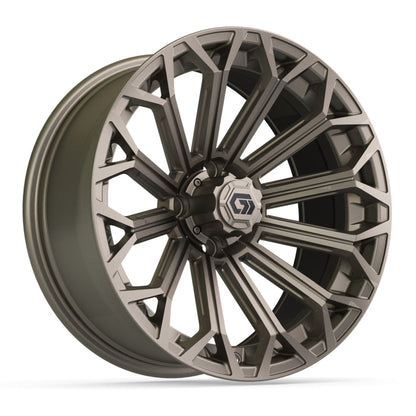 Phantom 16 inch GTW golf cart wheel - Matte Bronze