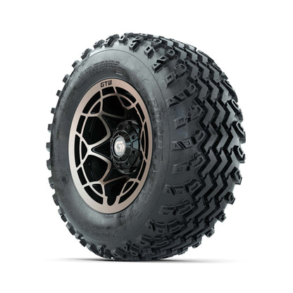 GTW® Nexus Black/Bronze 12 in Wheels with 23X10.00-12 Rogue All-Terrain Tires – Full Set