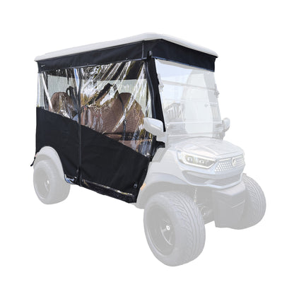 RedDot Black Single Track Enclosure for MadJax® Ascent with 4-Forward Facing Seats