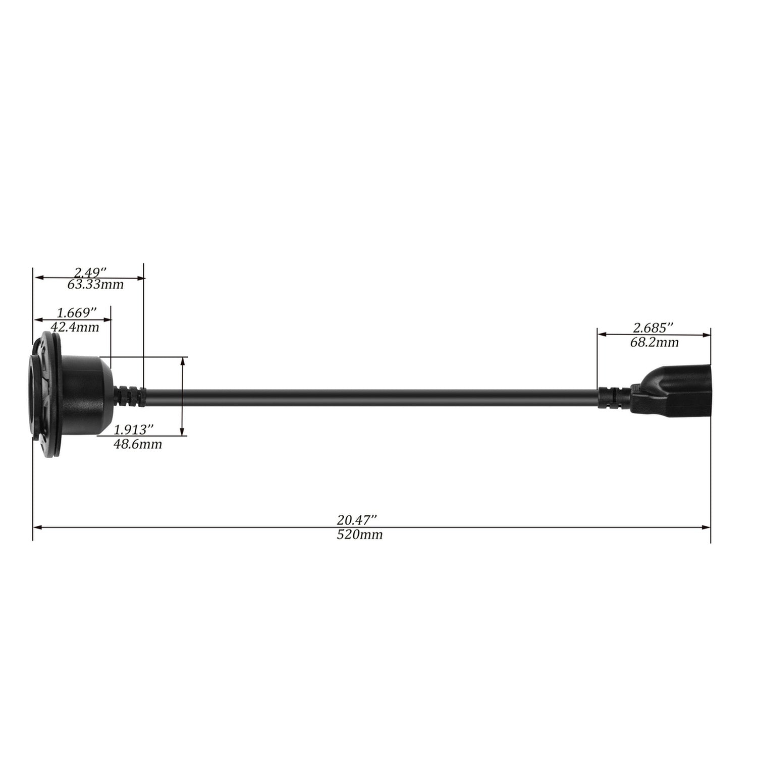 Bolt Energy AC Hardwire Adapter