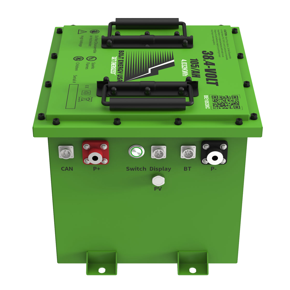 Bolt Energy 38V 105AH Standard Accessory Battery Kit