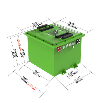 Bolt Energy 51V 60AH Standard Square Accessory Battery Kit