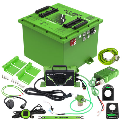 Bolt Energy 51V 105AH Professional Square Accessory Battery Kit