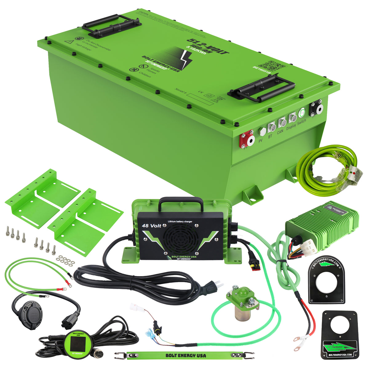 Bolt Energy 51V 160AH Professional Accessory Battery Kit