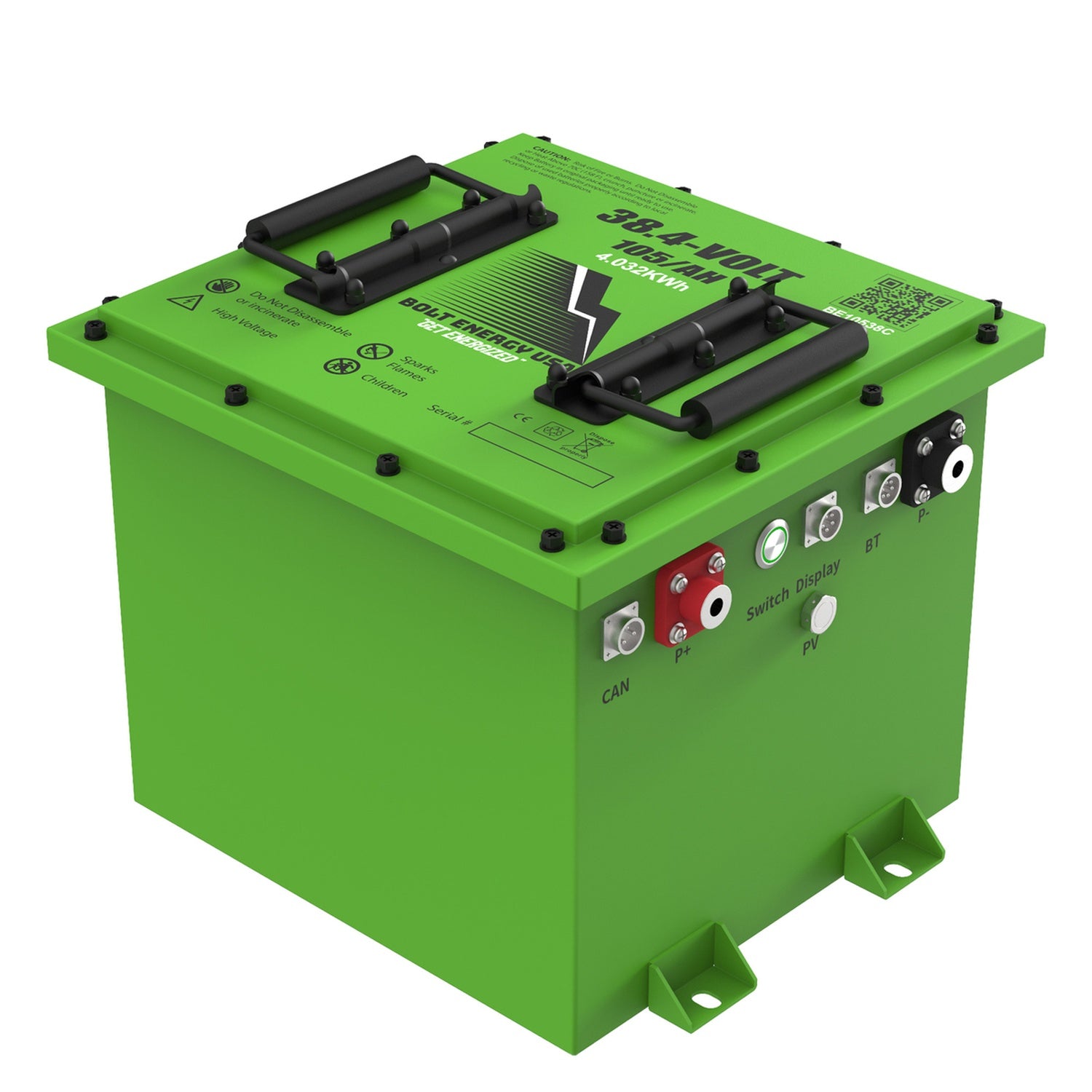 Bolt Energy 38V 105AH Lithium Battery