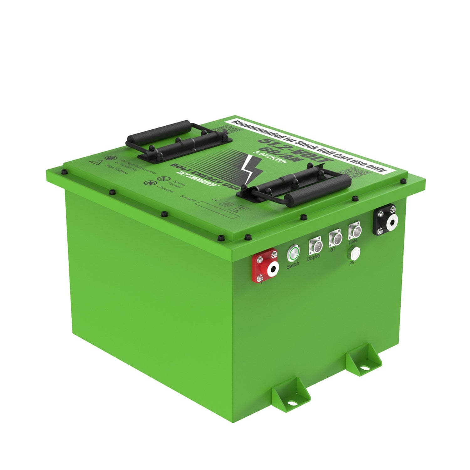 Bolt Energy 51V 60AH Heated Lithium Battery
