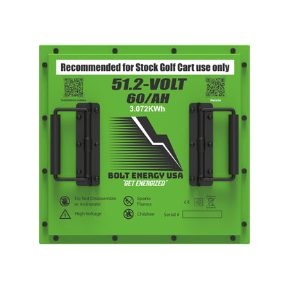 Bolt Energy 51V 60AH Heated Lithium Battery