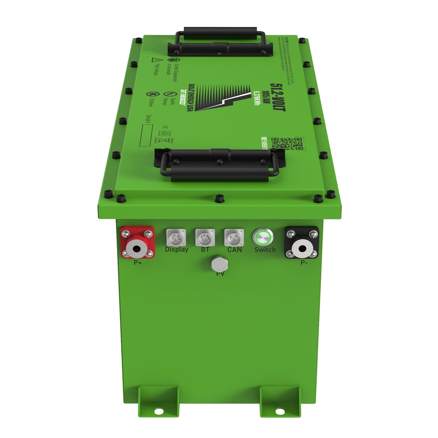 Bolt Energy 51V 105AH Thin Heated Lithium Battery