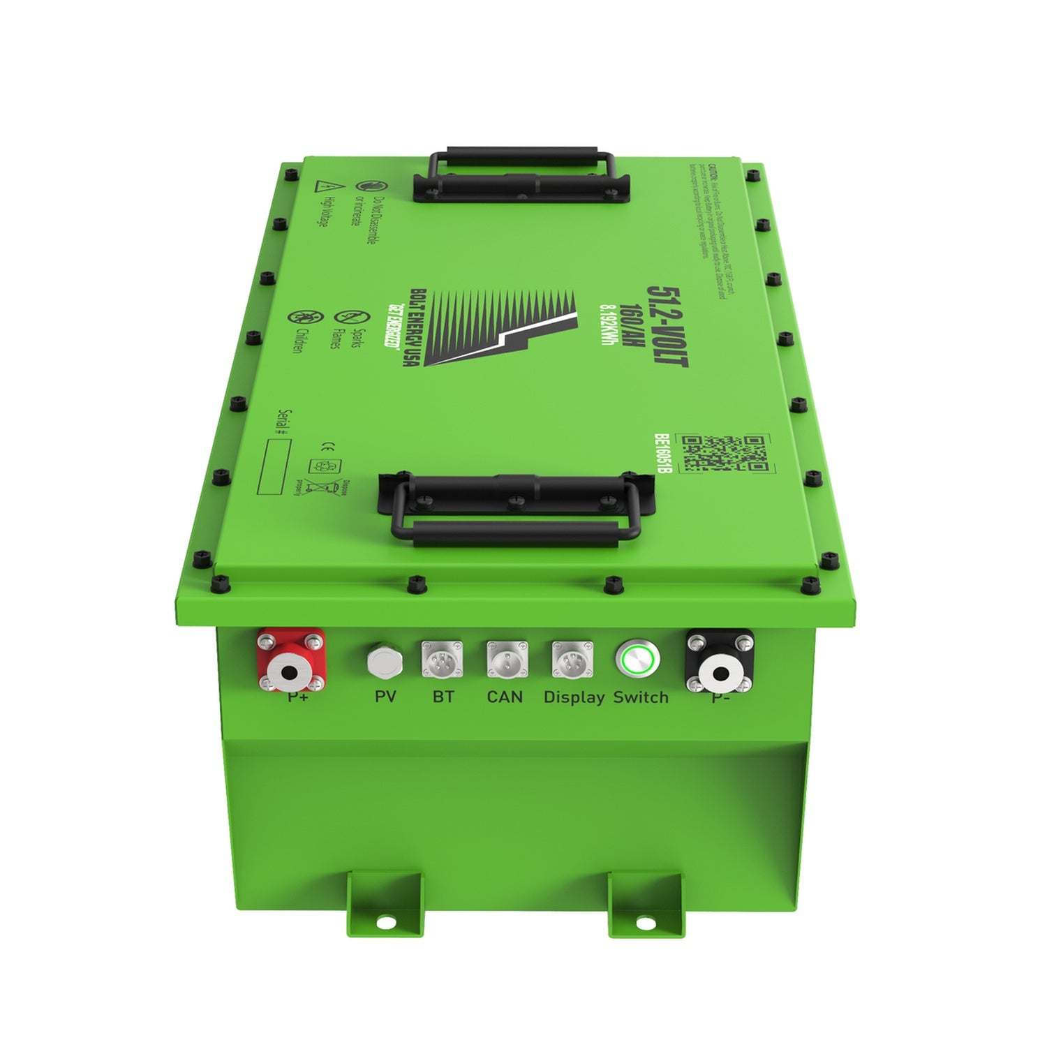 Bolt Energy 51V 160AH Heated Lithium Battery