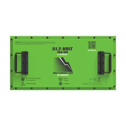 Bolt Energy 51V 160AH Heated Lithium Battery