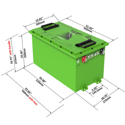 Bolt Energy 74V 105AH Lithium Battery