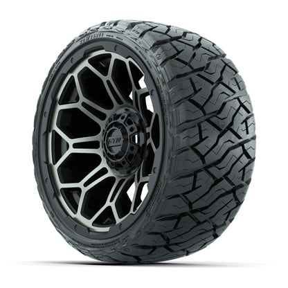 GTW Bravo Bronze 14 in Wheels with 205/35-R14 Maverick Low-P - 3/4 view