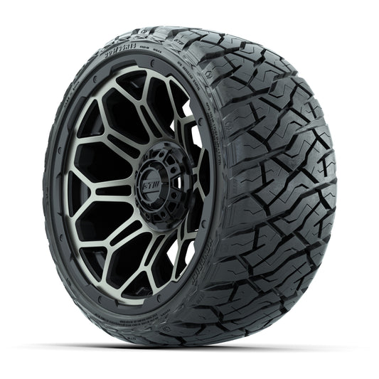 GTW Bravo Bronze 14 in Wheels with 205/35-R14 Maverick Low-P - 3/4 view