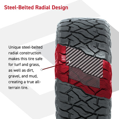 GTW® Maverick Steel Belted Radial Hybrid Tire - 225/40-R16