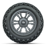GTW® Shogun Gunmetal 14 in Wheels with 23x10-14 Predator All - front view