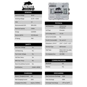36V 105ah Lithium Rhino Conversion Kit