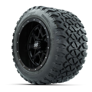 Set of (4) 12 in GTW Vortex Wheels with 20x10-R12 GTW Nomad All-Terrain Tires