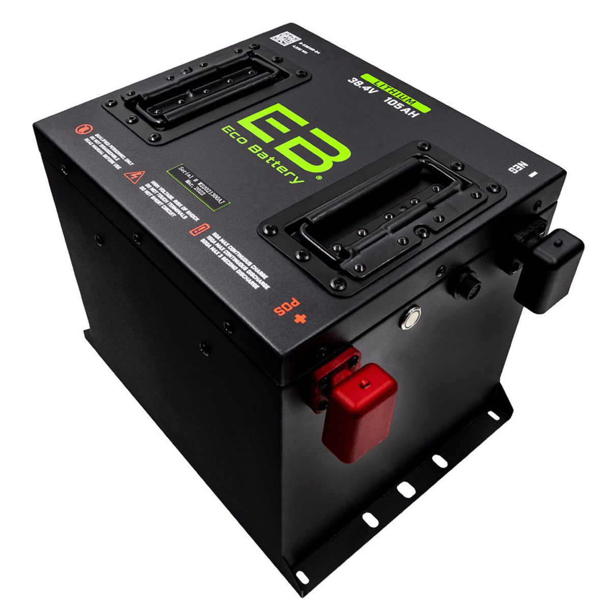 Eco Battery 36V - 105AH Gen3 Lithium Battery Combo - Club Car DS