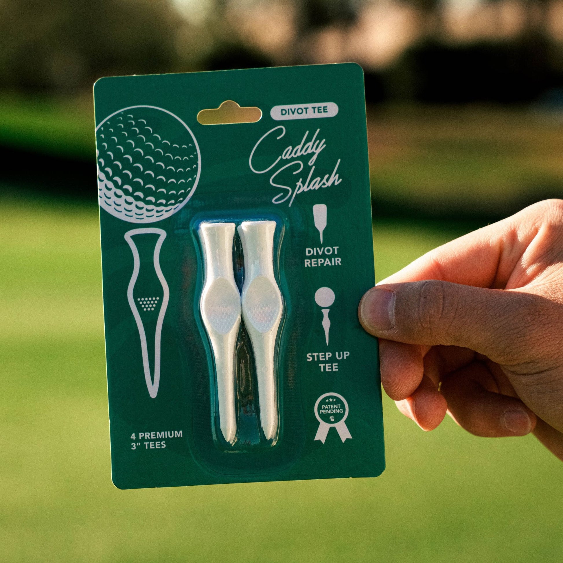 3'' Divot Tee – Step Up Golf Tee & Divot Repair Tool