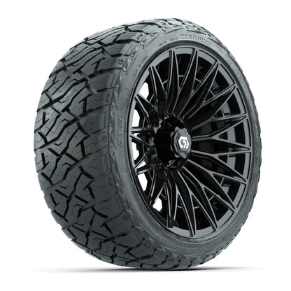 GTW Blur Gloss Black 16 in Wheels with 225/40-R16 Maverick Hybrid Tires – Full Set