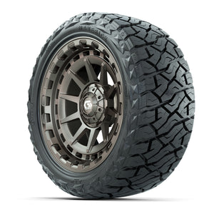 GTW Barricade Satin Bronze 15 in Wheels with 23x10.00-R15 Maverick All-Terrain Tires – Full Set