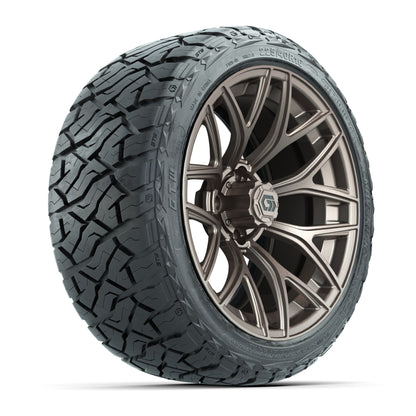 GTW Monaco Matte Bronze 16 in Wheels with 225/40-R16 Maverick Hybrid Tires – Full Set